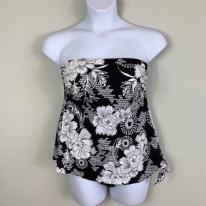 One Piece Bandeau Swimsuit - Size 18